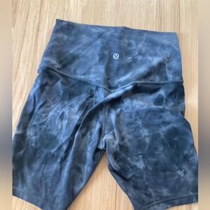 Lululemon tie dye shorts